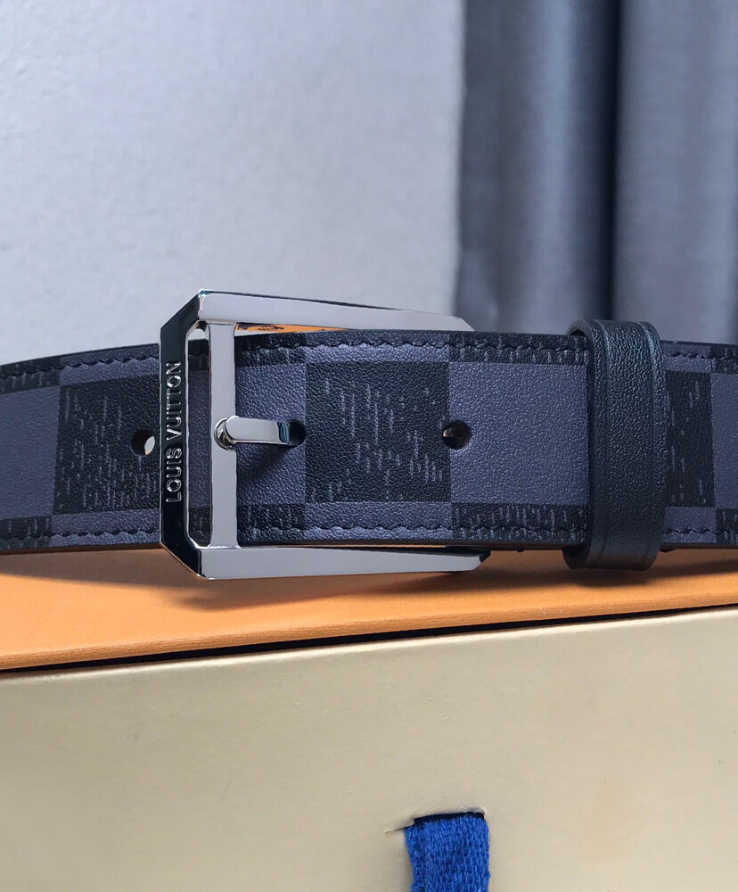 Louis Vuitton Belt Architect 35mm Belt Black