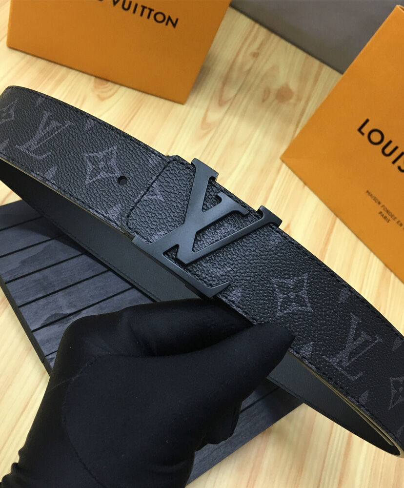 Louis Vuitton Belt LV Initiales 40mm Black