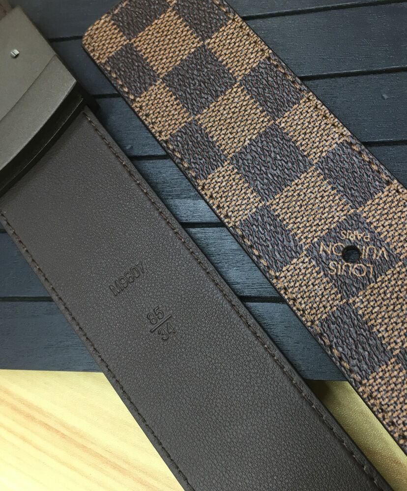 Louis Vuitton Belt LV Initiales 40mm Brown