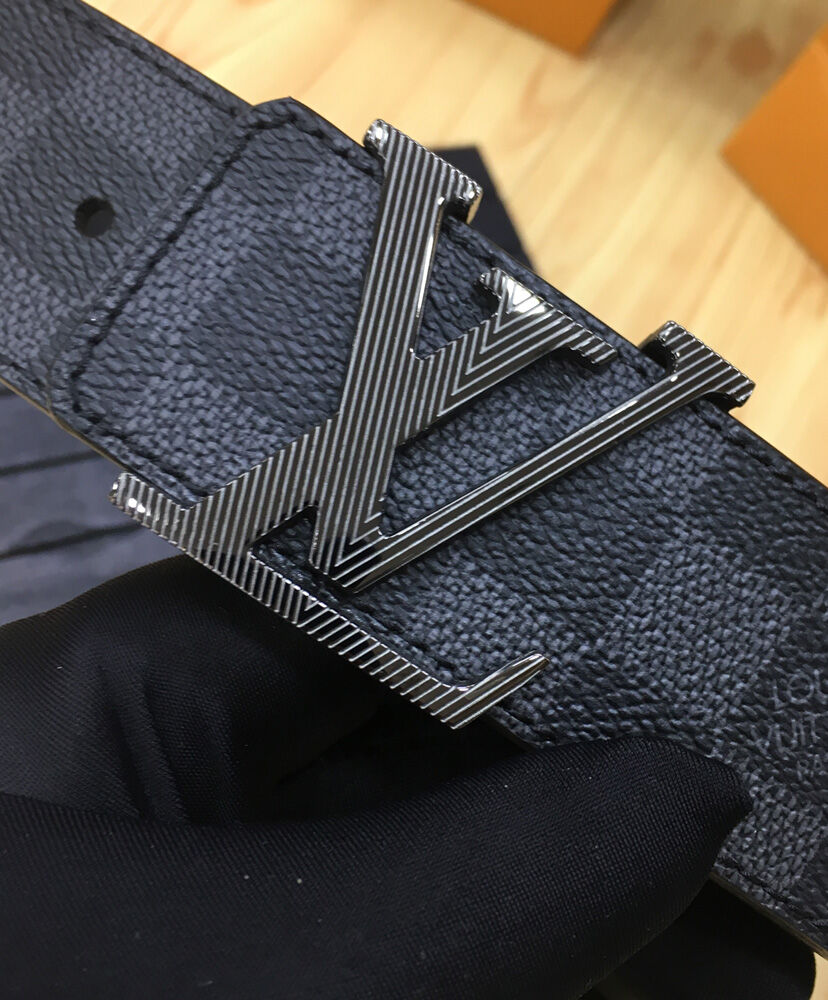 Louis Vuitton Belt LV Initiales 40mm Black