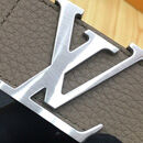 Louis Vuitton Belt LV Initiales Reversible Gray