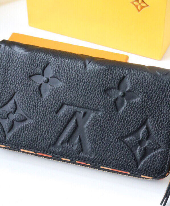 Louis Vuitton Wallet Zippy Wallet M80680 Black