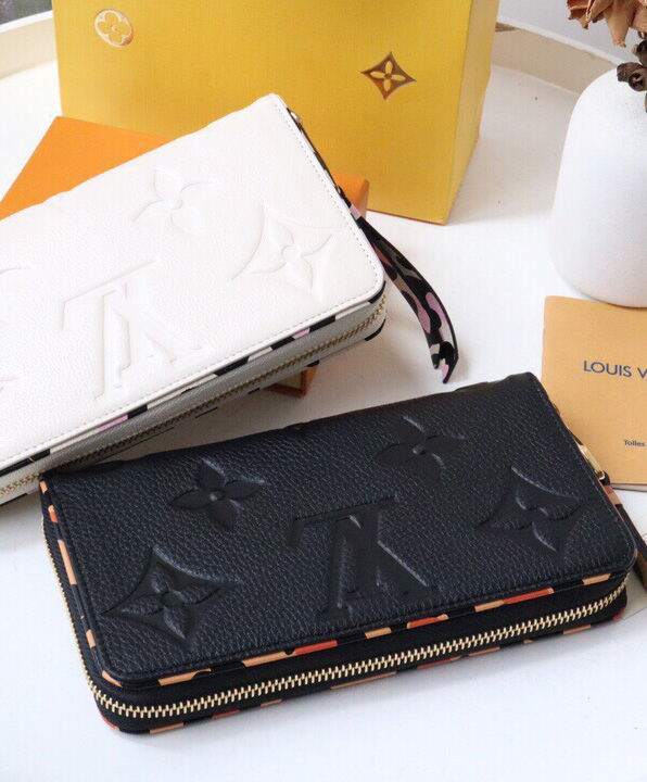 Louis Vuitton Wallet Zippy Wallet M80680 Black