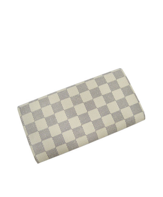 Louis Vuitton Wallet Damier Wallet N61735 White