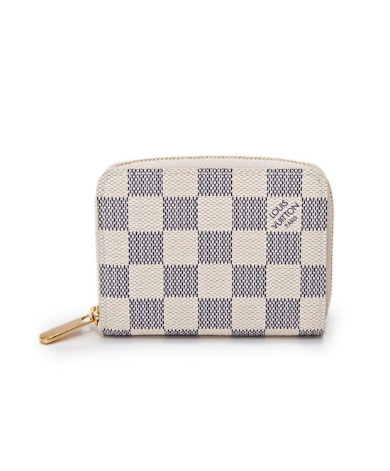 Louis Vuitton Wallet Zippy Coin Purse N63069 White