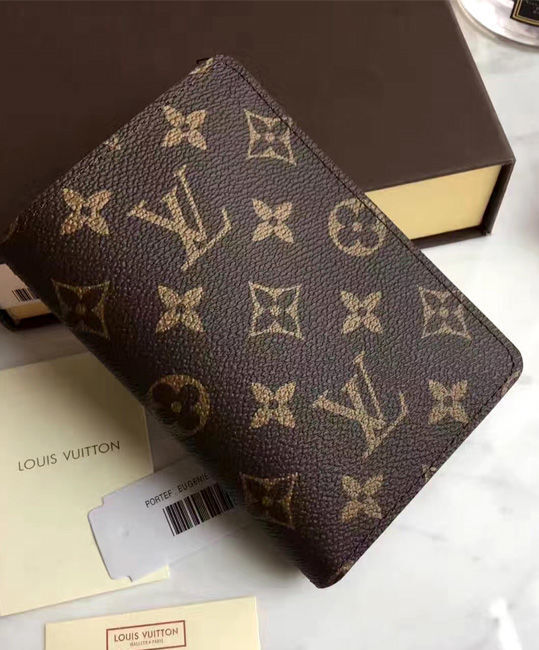 Louis Vuitton Wallet Passport Coverp Brown M60181