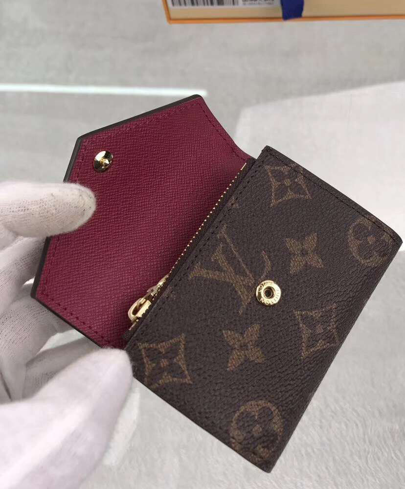 Louis Vuitton Wallet Zoe wallet M62932 M62933 Mauve