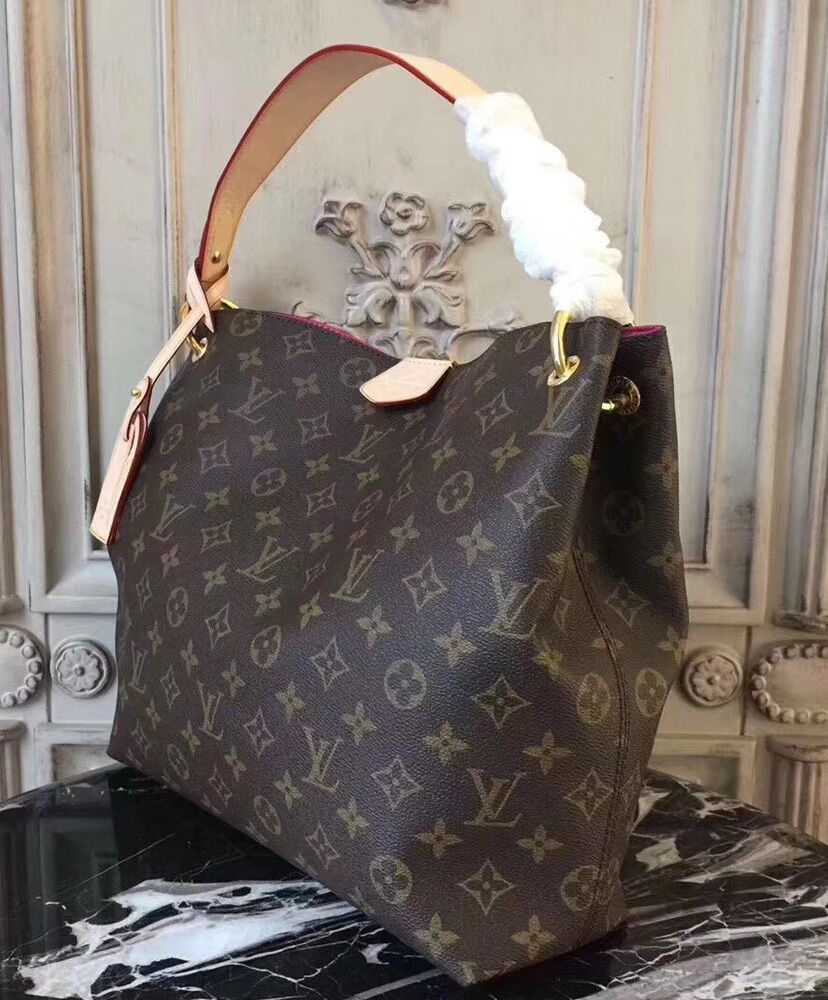 Louis Vuitton Graceful PM M43700 M43700 M43701 Peachblow