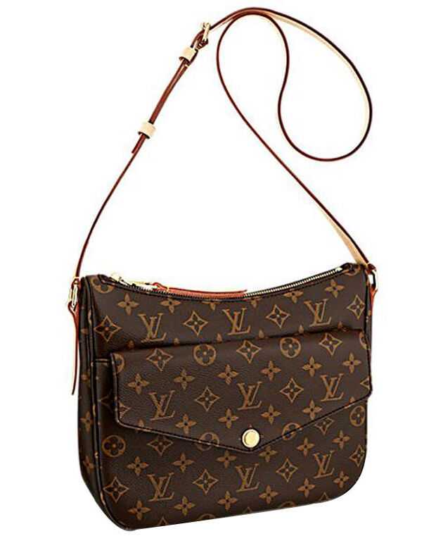 Louis Vuitton Mabillon Crossbody Shoulder Bag Monogram Brown M41679 Women