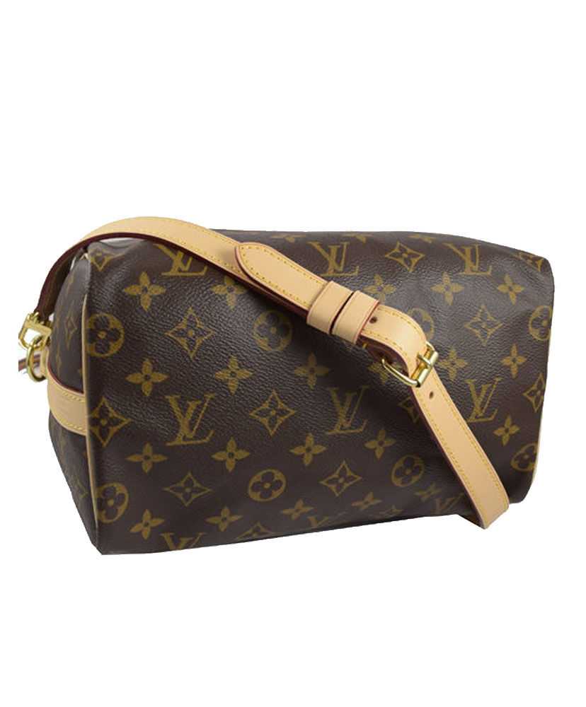 Louis Vuitton monogram speedy M40390 Brown