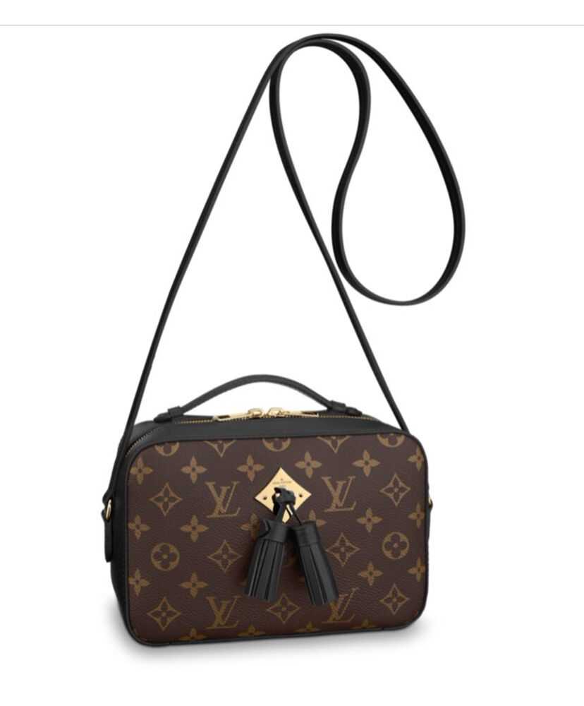 Louis Vuitton Saintonge M43555 M43557 M43559 Black