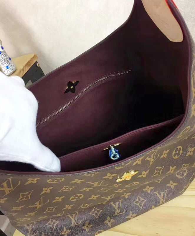 Louis Vuitton Flower Hobo M43545 M43546 M43547 Brown