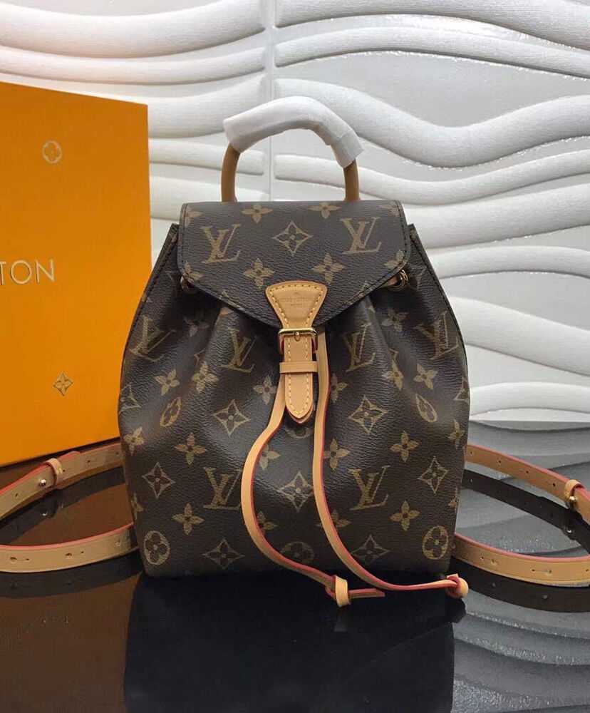 Louis Vuitton Montsouris BB M45502 M45516 Brown