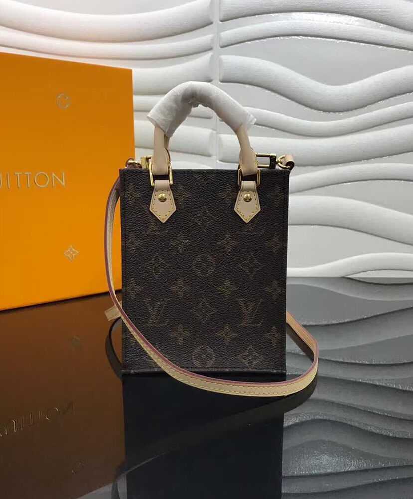 Louis Vuitton Petit Sac Plat M69442 Brown