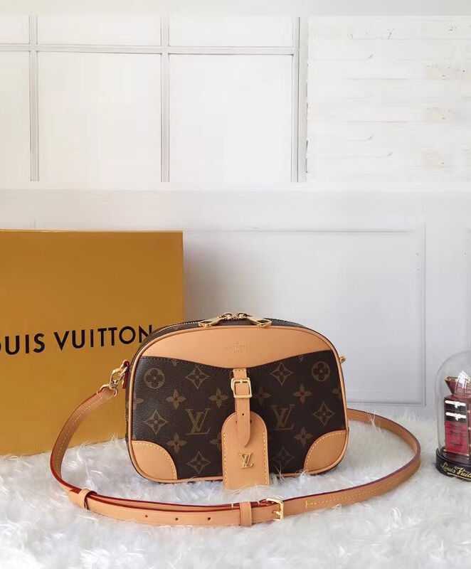 Louis Vuitton Deauville Mini M45528 Brown