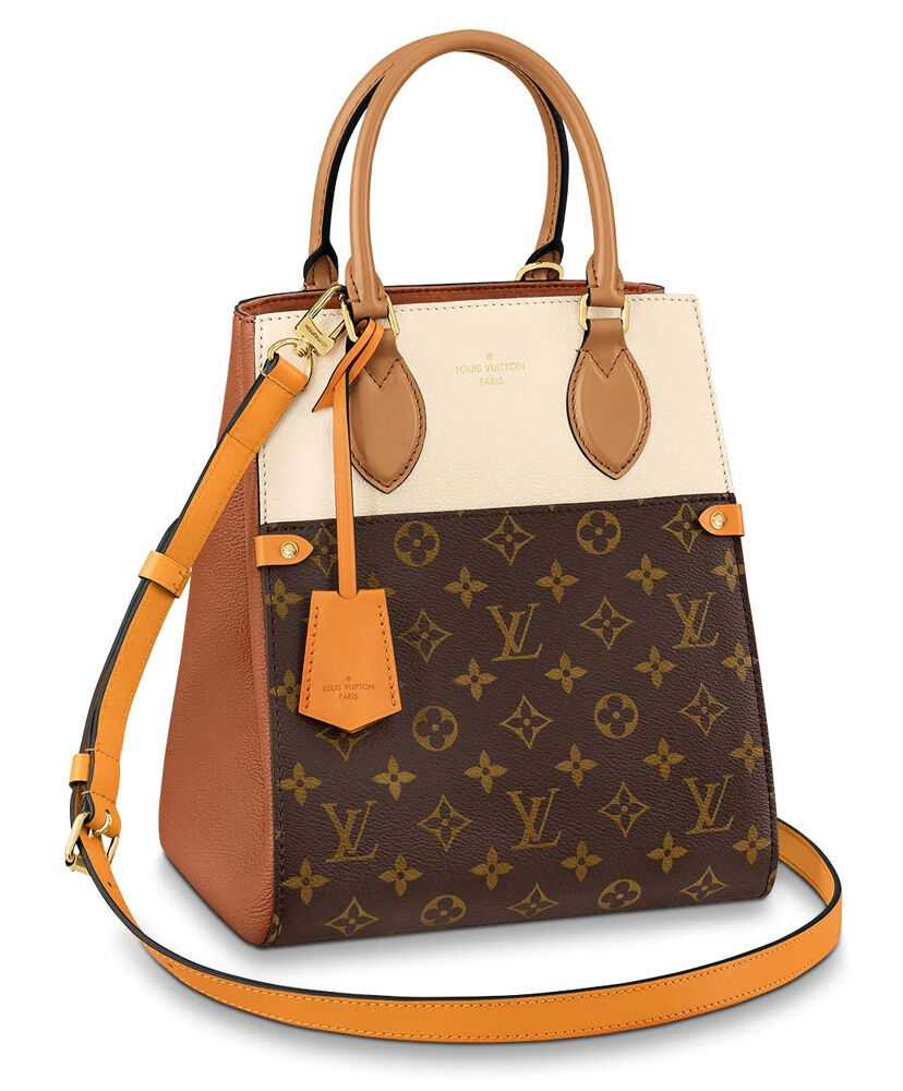 Louis Vuitton Fold Tote MM M45376 M45409 Cream