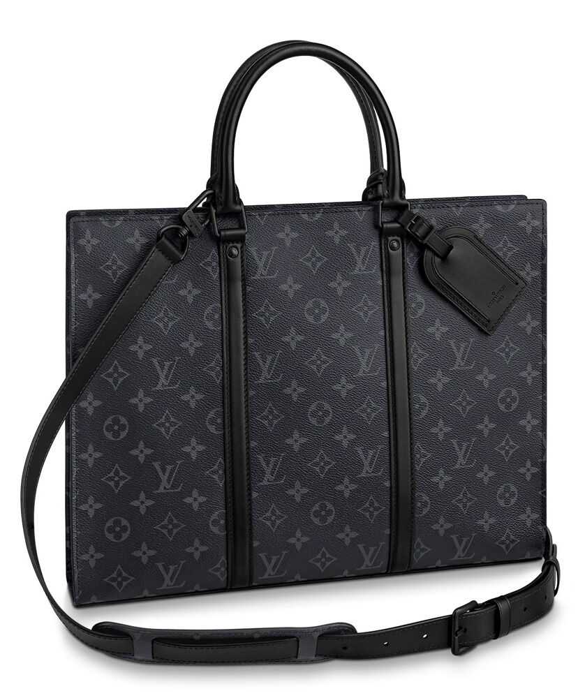 Louis Vuitton Sac Plat Horizontal Zippe M45265 Black