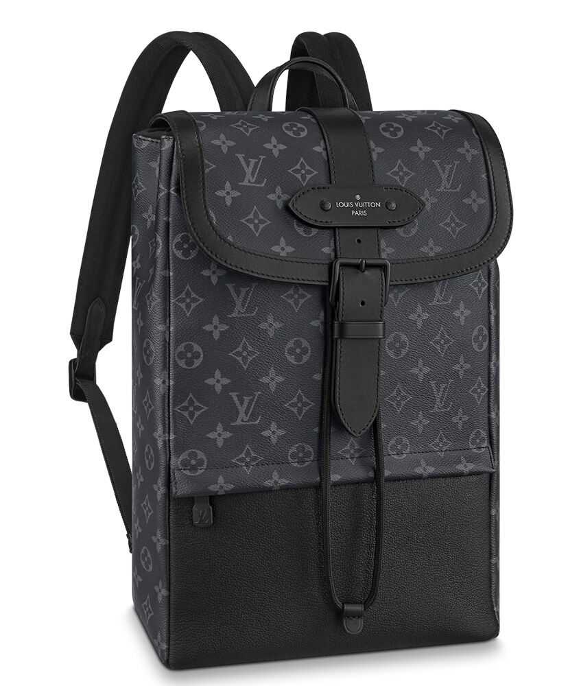 Louis Vuitton Saumur Backpack M45913 Black