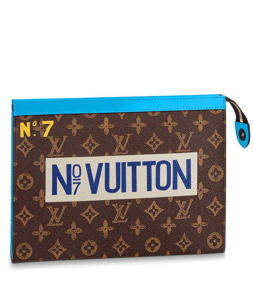 Louis Vuitton Pochette Voyage M81204 Brown