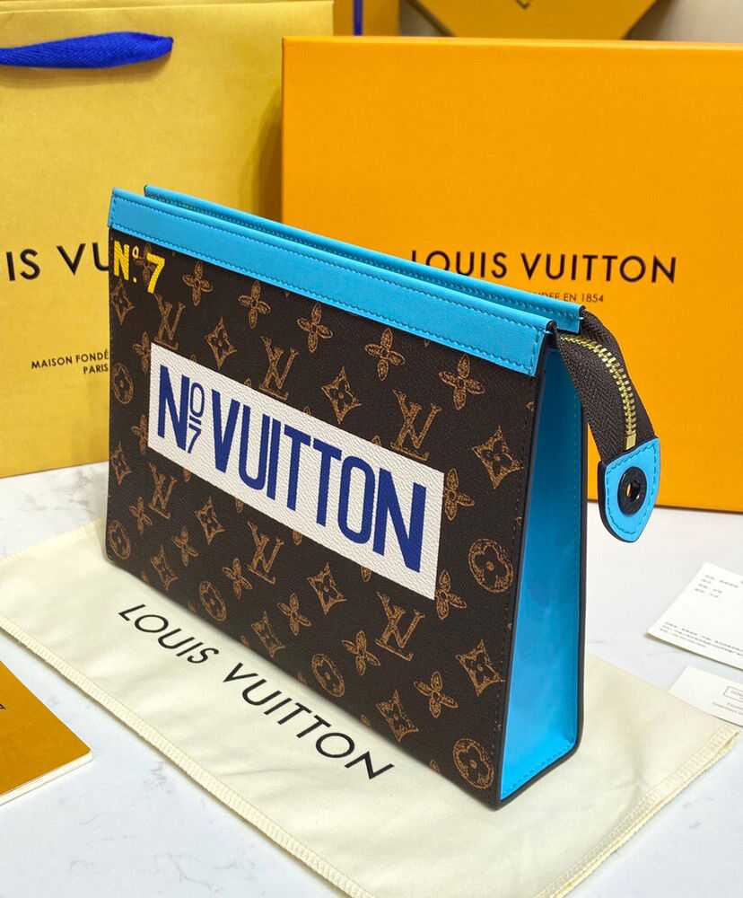 Louis Vuitton Pochette Voyage M81204 Brown