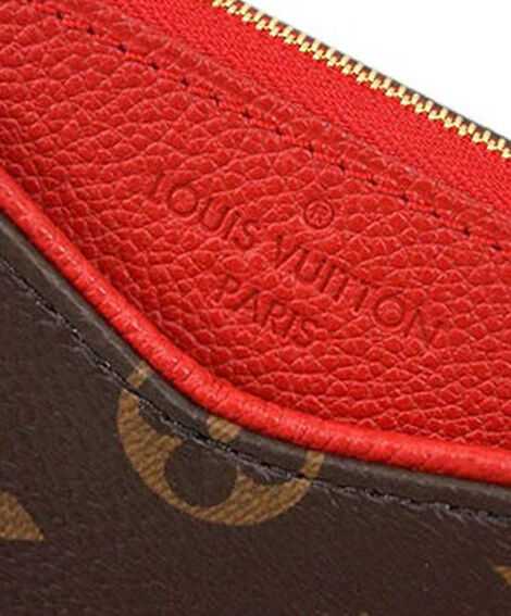 Louis Vuitton Pallas Clutch M41638 Red