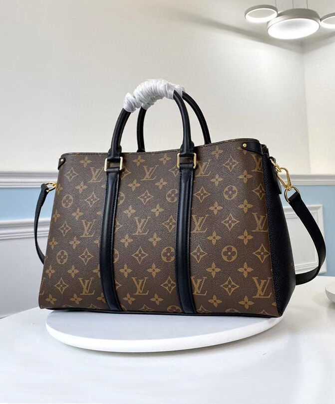 Louis Vuitton Soufflot MM M44817 Black