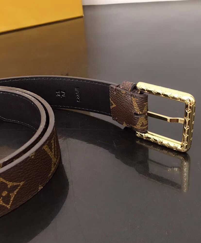 Louis Vuitton Daily Multi Pocket 30mm Belt M0236Y Brown