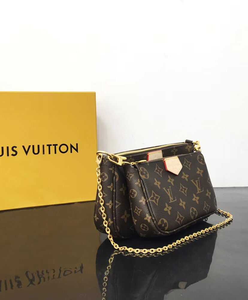 Louis Vuitton Multi Pochette Accessoires M44813 Green