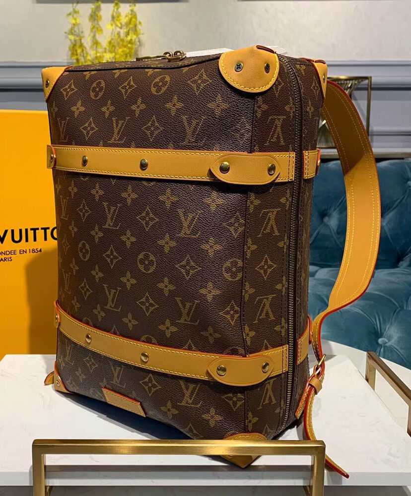 Louis Vuitton Soft Trunk Backpack PM M44752 Brown