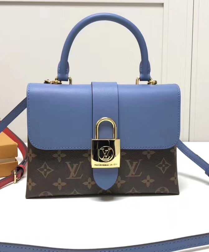 Louis Vuitton Locky BB bag M44080 M44141 M44321 M44322 Blue