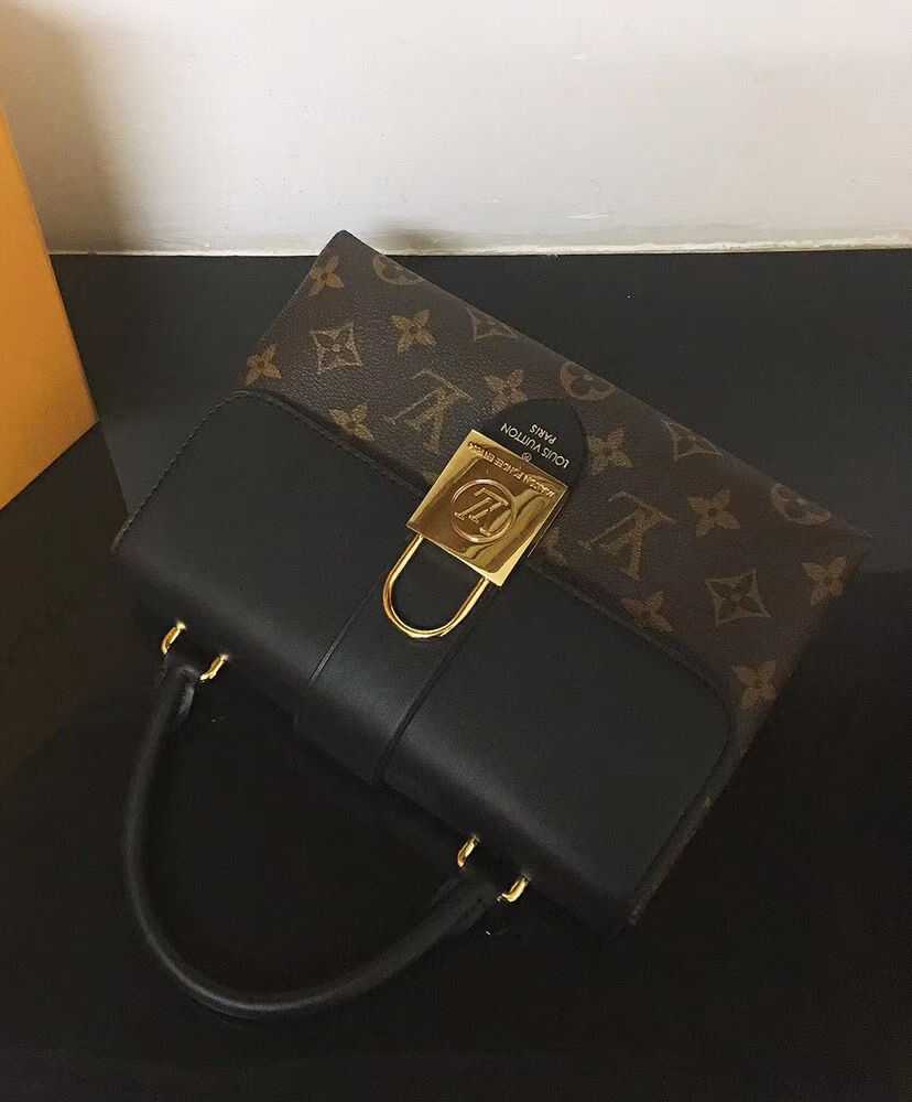 Louis Vuitton One Handle Flap Bag M53311 Black