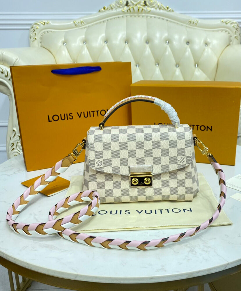 Louis Vuitton Croisette N50053 White - Click Image to Close