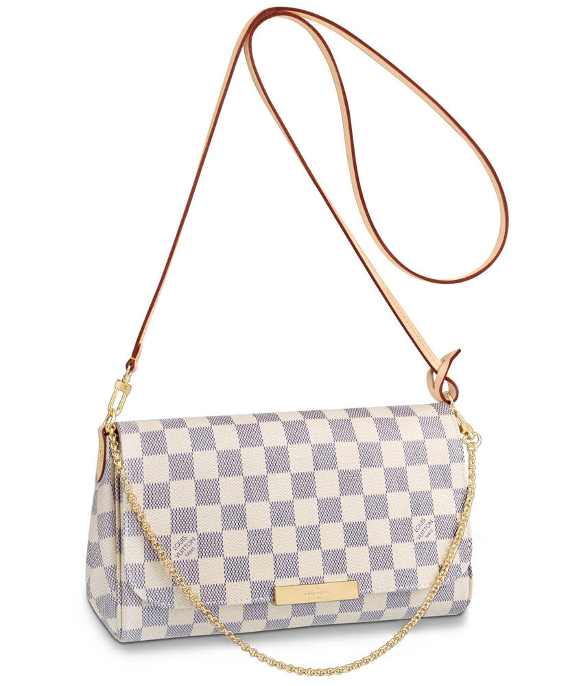 Louis Vuitton Damier Eva Clutch N41275 White