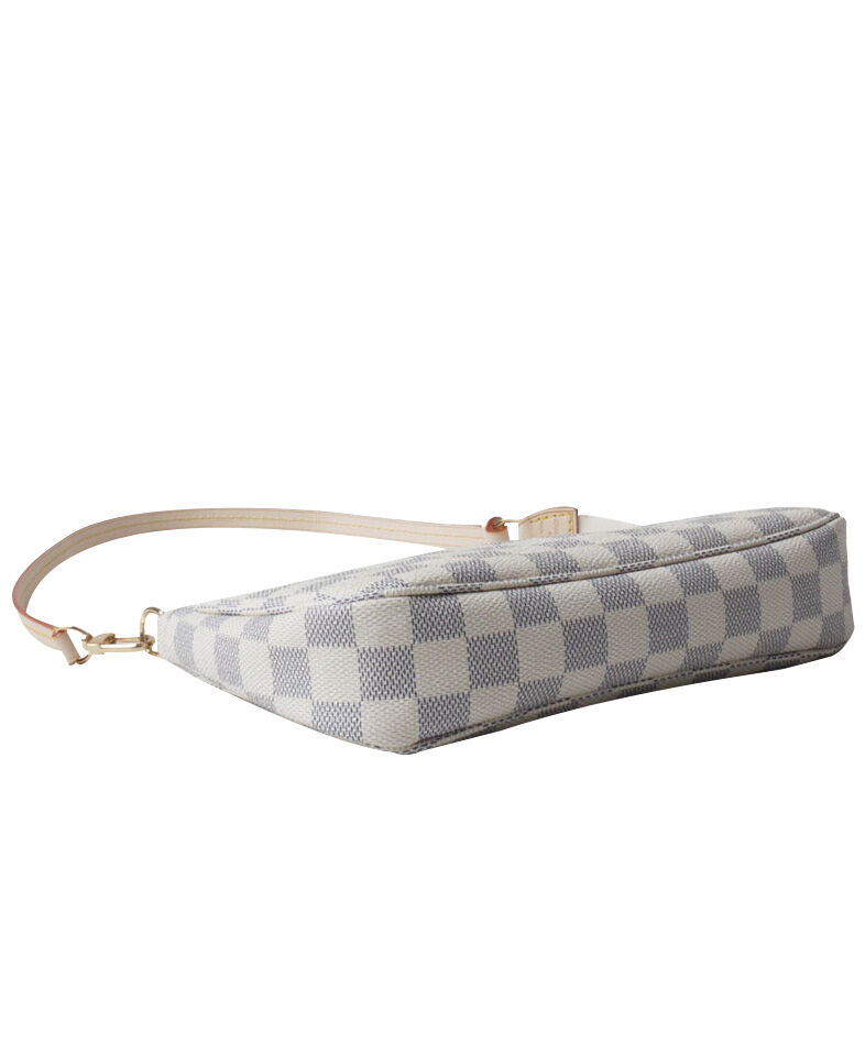 Louis Vuitton Damier Pochette Accessories N41207 White