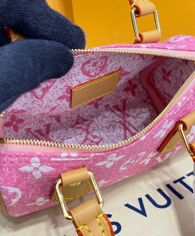 Louis Vuitton Nano Speedy M81168 M81213 Pink