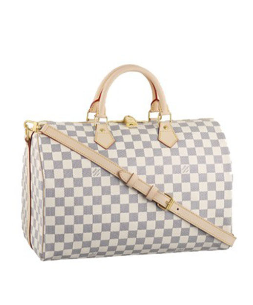 Louis Vuitton Damier Speedy N41002 White