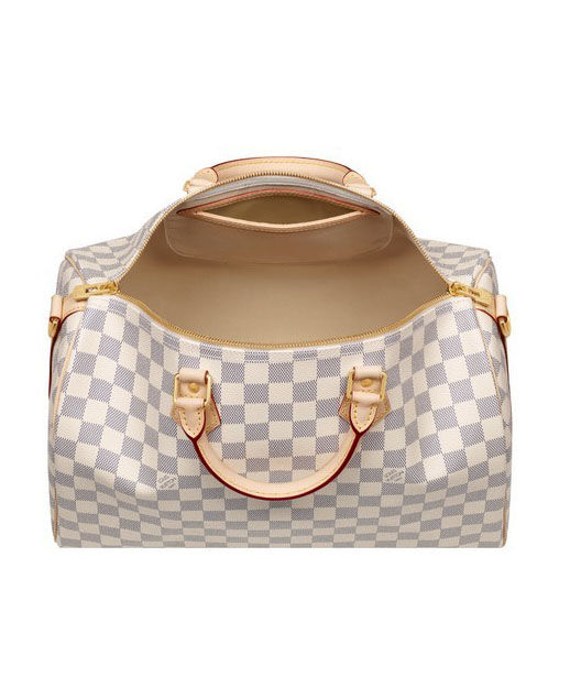 Louis Vuitton Damier Speedy N41001 White