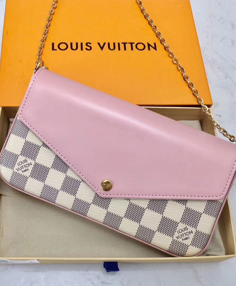 Louis Vuitton Pochette Felicie N60235 Pink