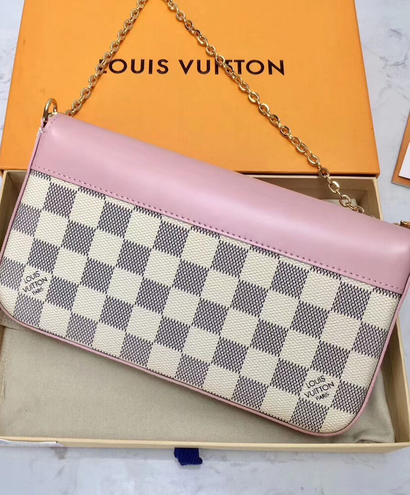 Louis Vuitton Pochette Felicie N60235 Pink