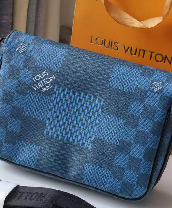 Louis Vuitton Studio Messenger Bag N50013 N50026 Blue