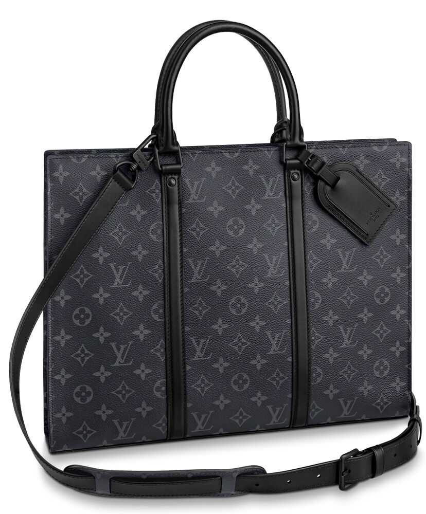 Louis Vuitton Sac Plat Horizontal Zippe M45265 Black