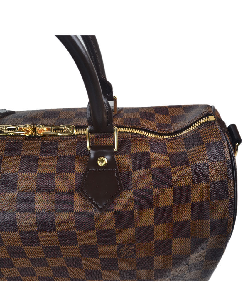 Louis Vuitton Damier Speedy N41182 Brown