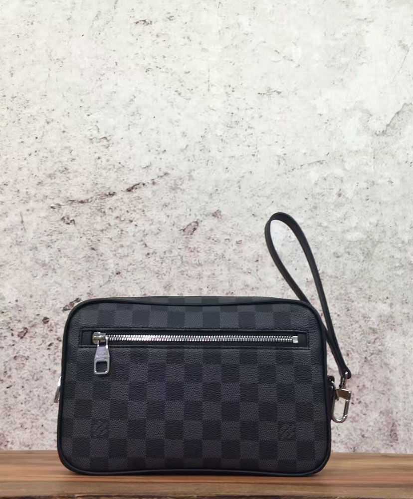 Louis Vuitton Kasai Clutch N41664 Black