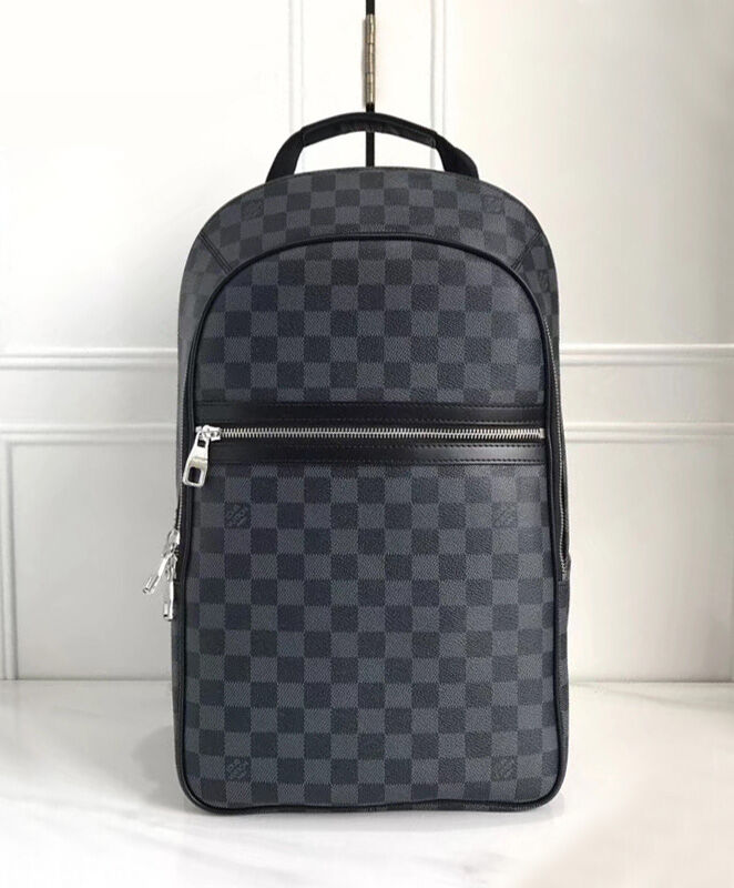 Louis Vuitton Michael Backpack N58024 Black - Click Image to Close