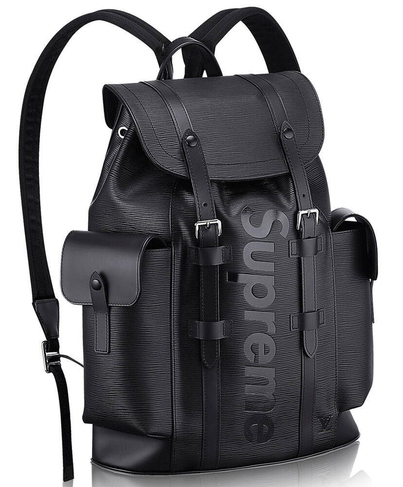 Louis Vuitton X Supreme Epi Backpack