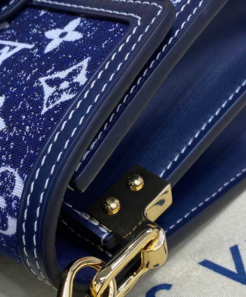 Louis Vuitton Dauphine Mini Handbag Blue