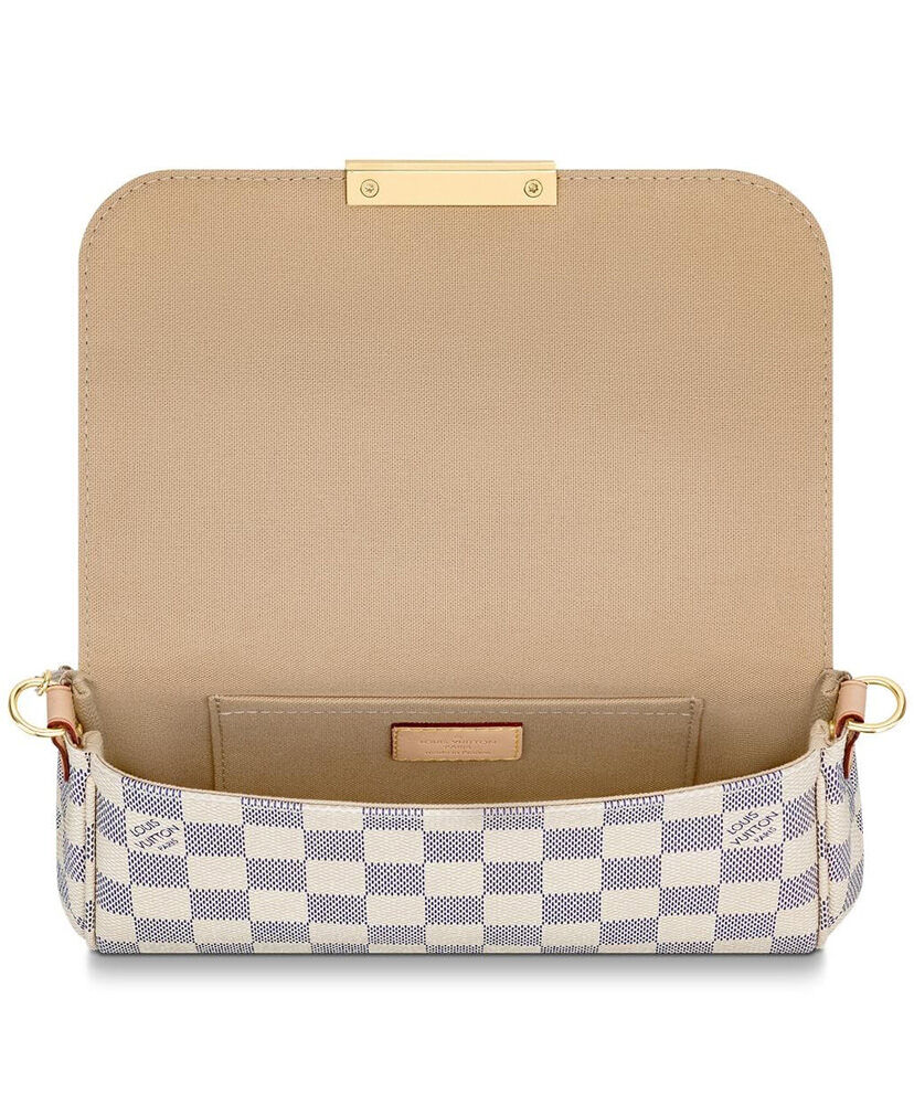 Louis Vuitton Damier Eva Clutch N41277 White