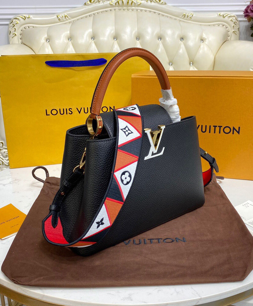 Louis Vuitton Capucines MM M59020 Black