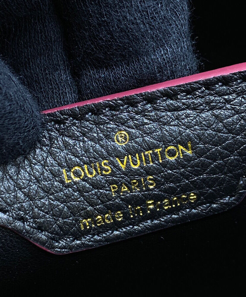 Louis Vuitton Capucines MM M58608 M58610 Black