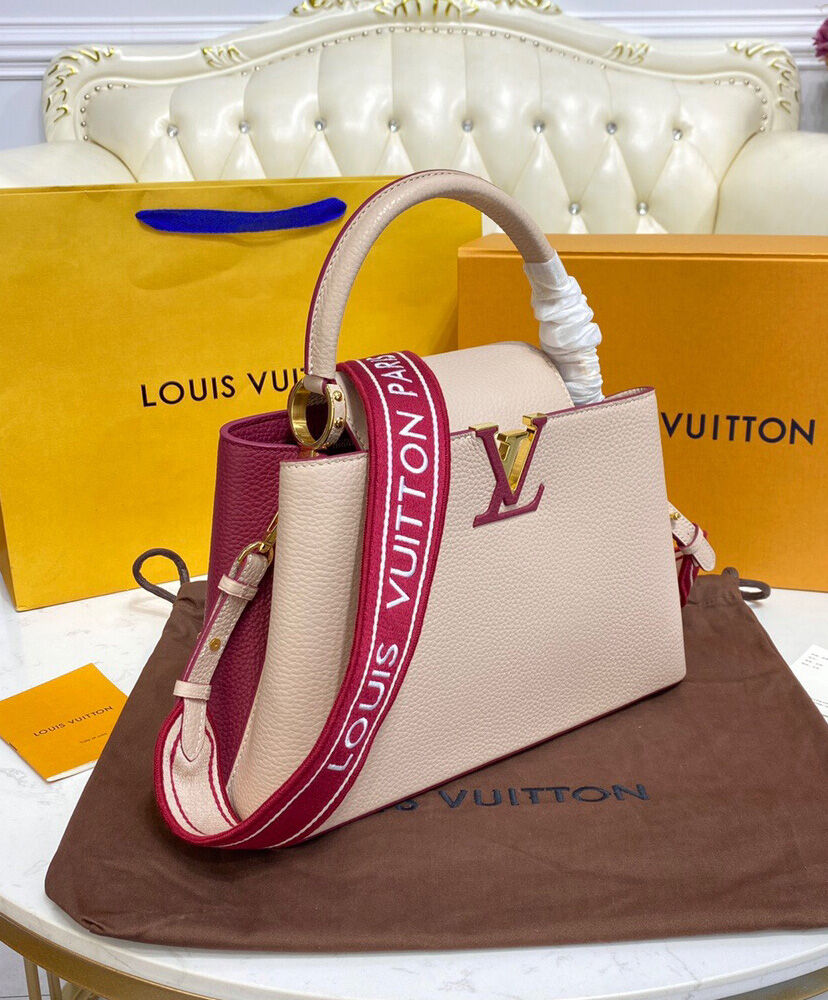 Louis Vuitton Capucines MM M58608 M58610 Pink